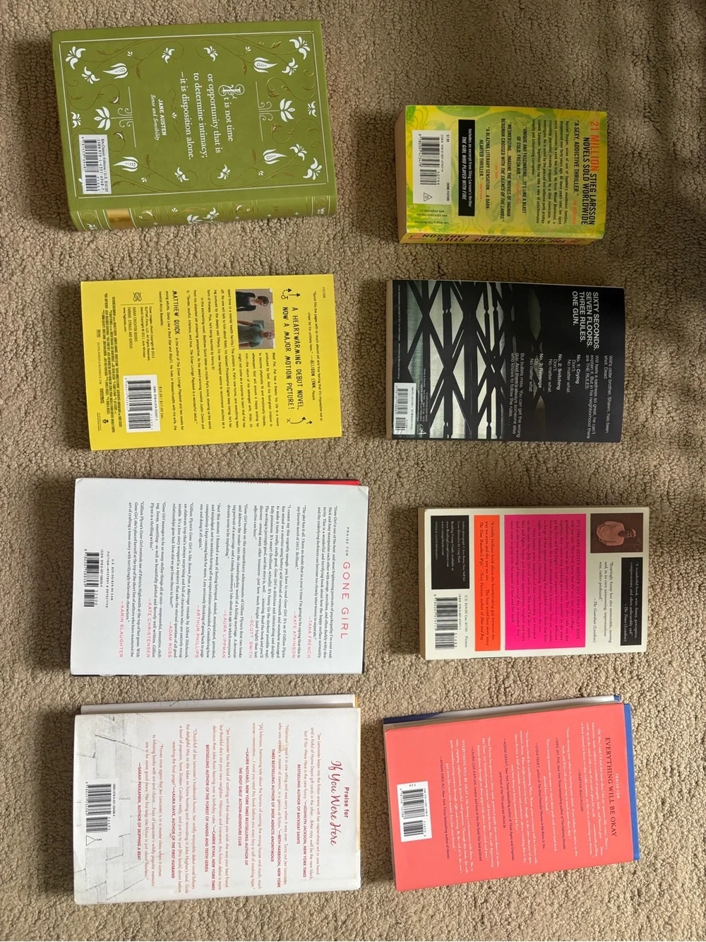Assorted Paperback Book Bundle - Multiple Titles (Colorful Covers)